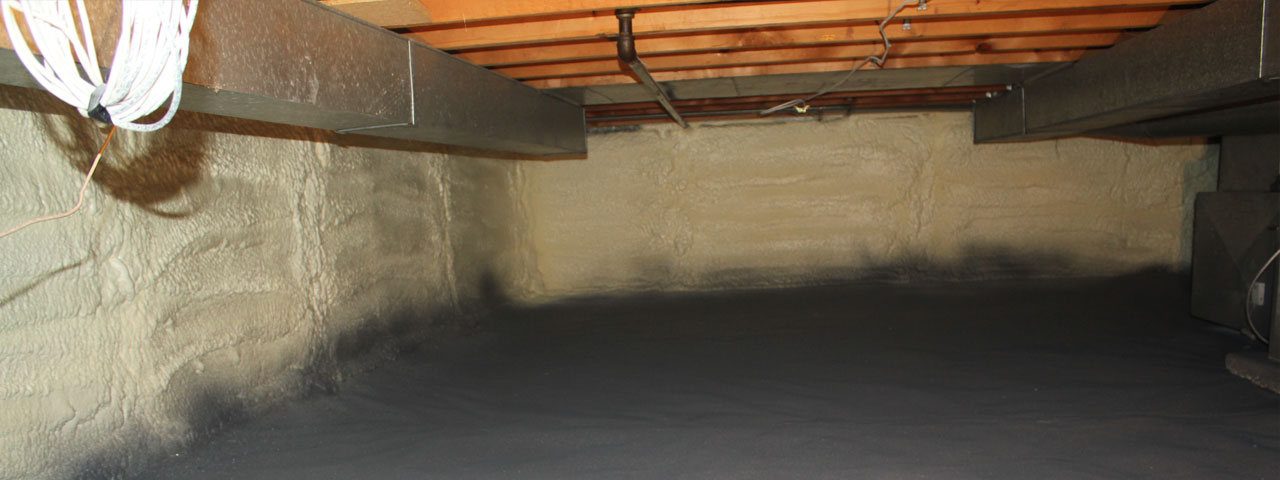 Downey spray foam insulation for crawl spaces
